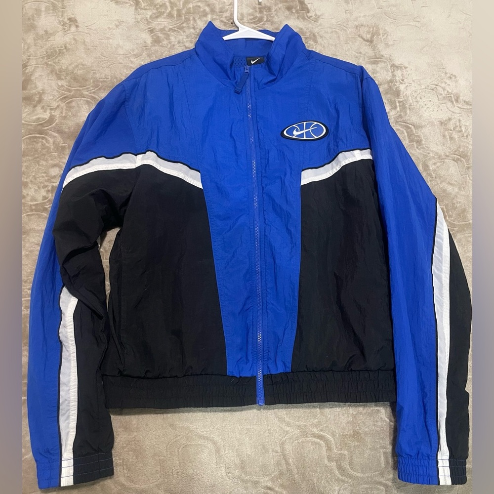 Blue Nike Zip Windbreaker (Vintage)